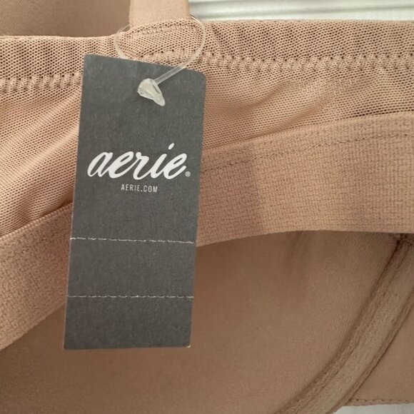 Aerie Demi Underwire Bra 38DD Nude Demi Adjustable Strap Lightly Padded SMOOTHEZ - Picture 5 of 9
